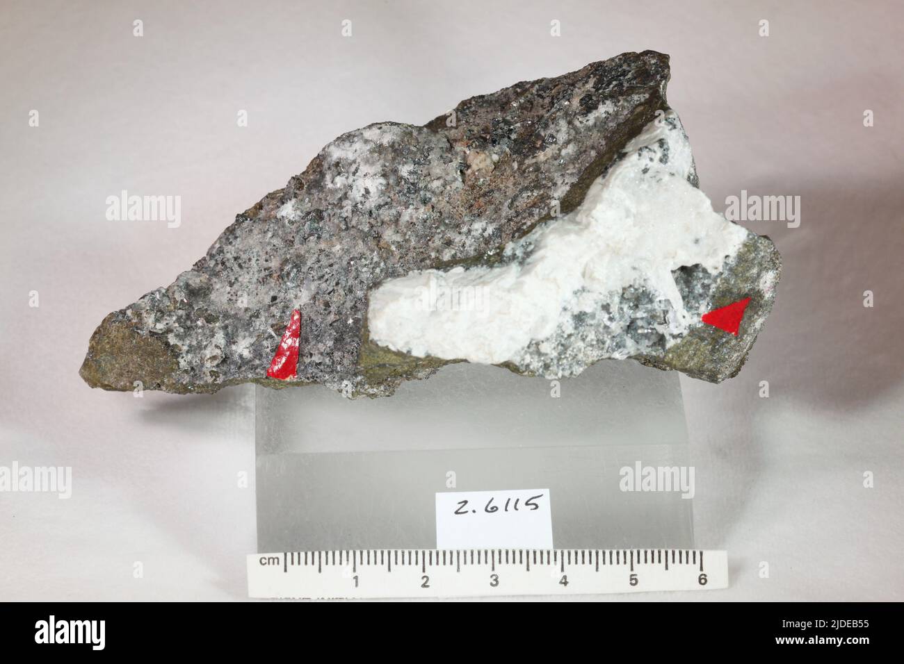 Margarosanite. minerals. Europe; Sweden; Varmland Province; Langban Stock Photo