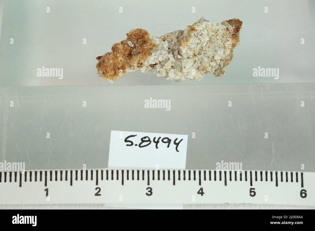 Eosphorite. minerals. North America; USA; Maine; Oxford County; Newry Stock Photo