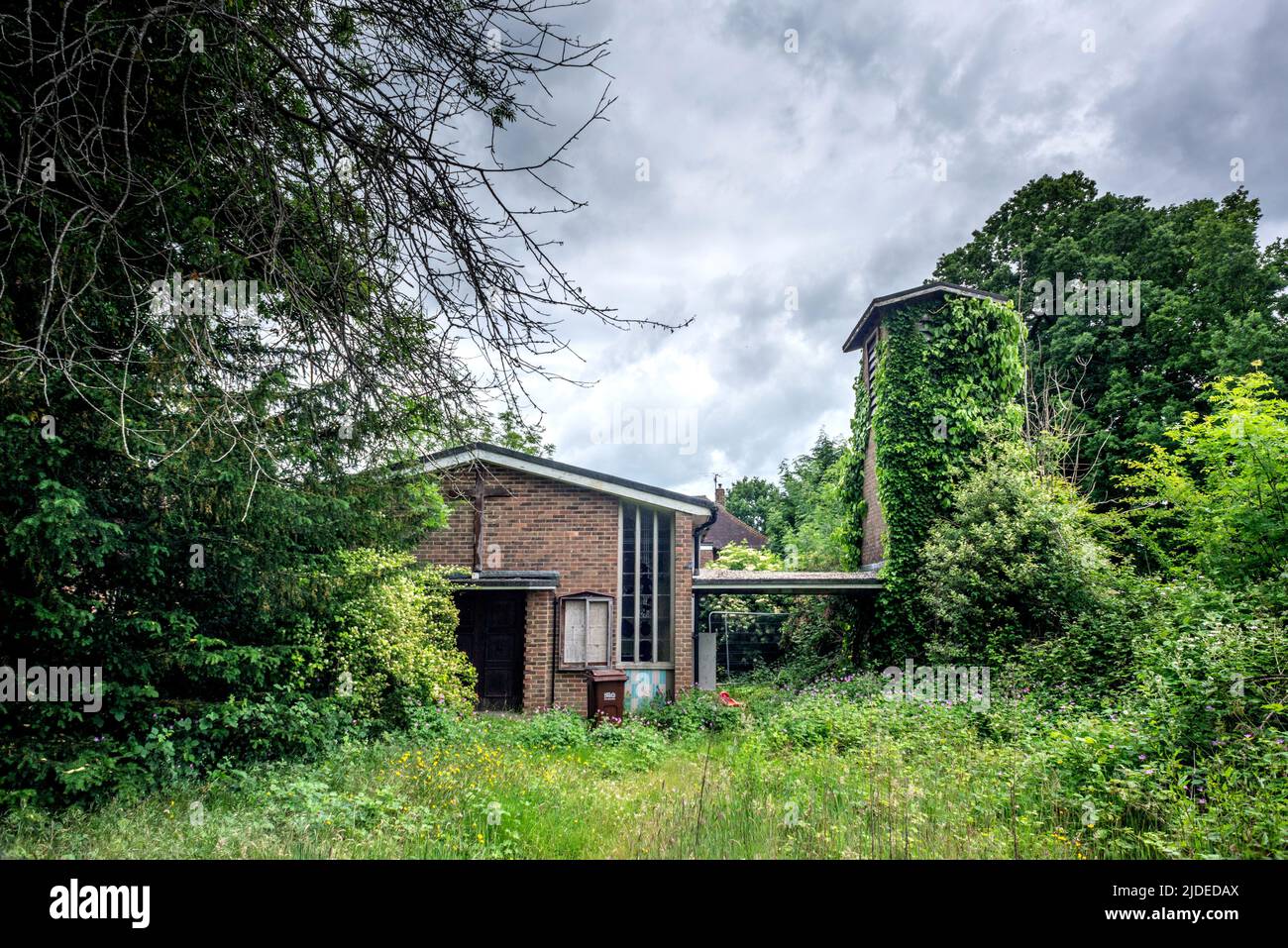 East Grinstead, June 9th 2022 The abandoned Our Lady of the Forest