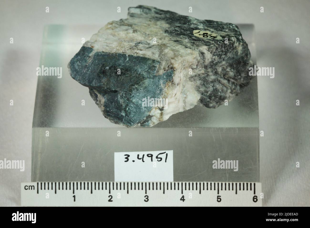 Manganapatite. minerals. Europe; Finland; Erajarvi Stock Photo