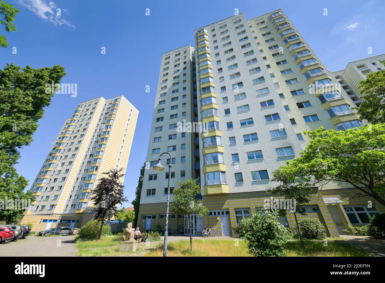 Hochhäuser Neustädter Havelbucht, Breite Straße, Wall am Kiez, Potsdam