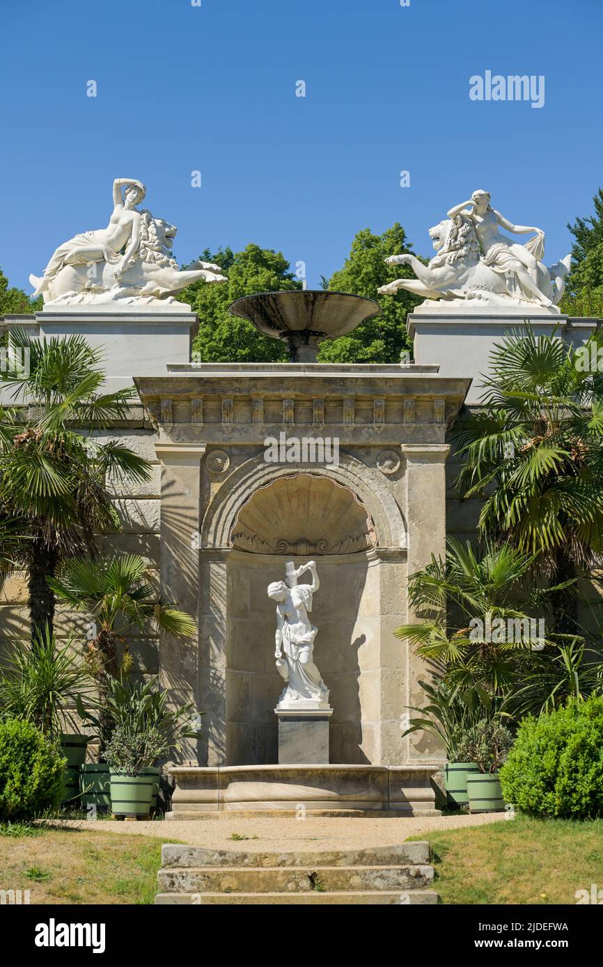 Brunnen, Sizilianischer Garten, Schloßpark Sanssouci, Potsdam