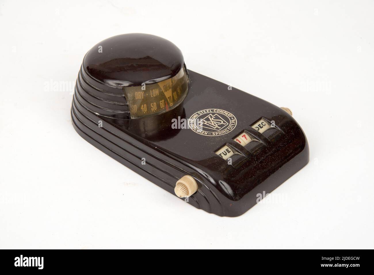 Bakelite and early plastic items. Stock Photo