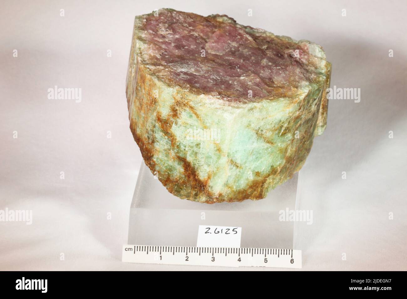 Tourmaline. minerals. North America; USA; Maine; Oxford County; Newry Stock Photo