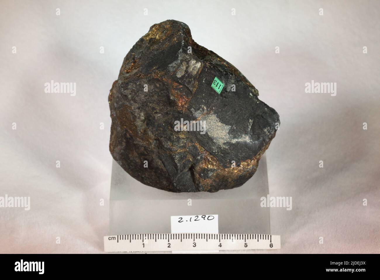 Cordierite. minerals. Europe; Finland; Erajarvi Stock Photo