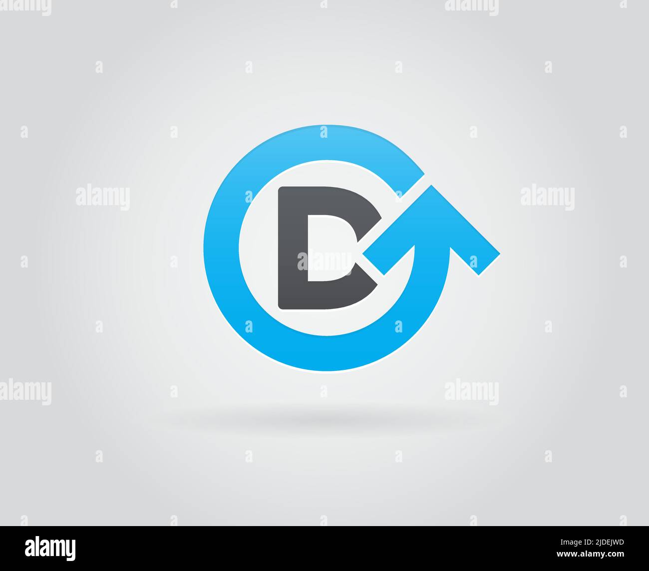 Logo Icon Design Template Element in Vector Letter Stock Vector Image ...