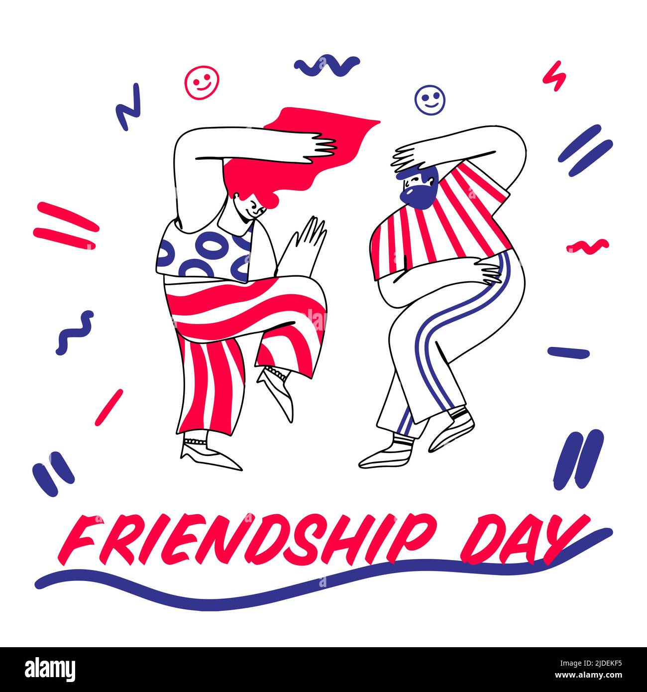 Happy Friendship day drawing easy and step by step l International  Friendship day poster drawing - YouTube