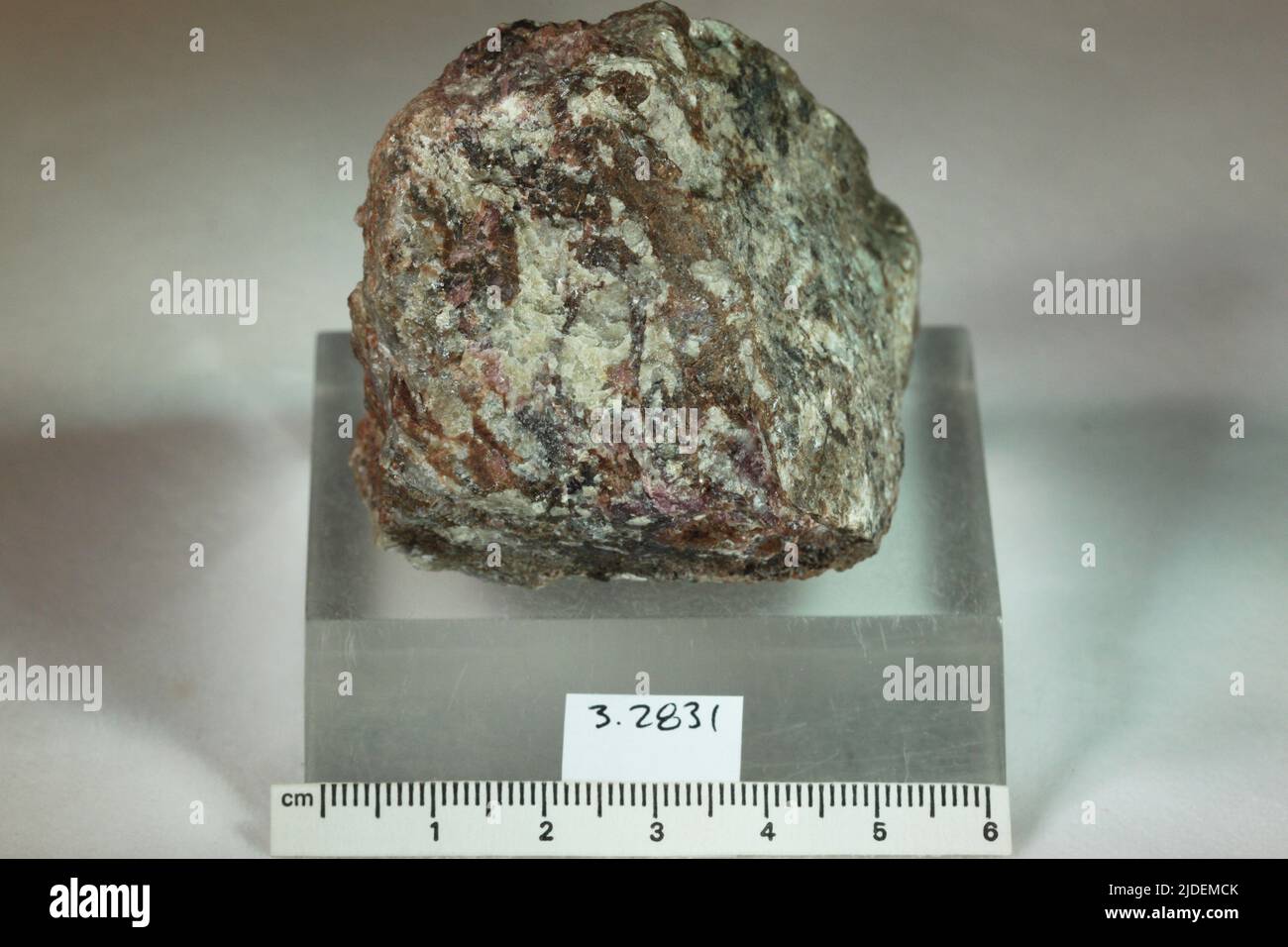 Mimetite. minerals. Europe; Sweden; Varmland Province; Langban Stock Photo