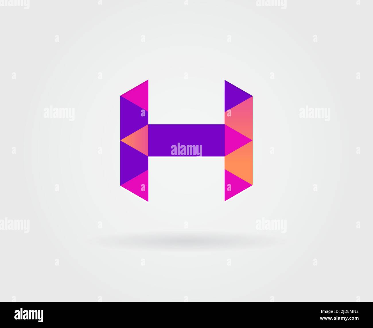 Logo Letter Icon Design Template Elements in Vector Stock Vector Image ...