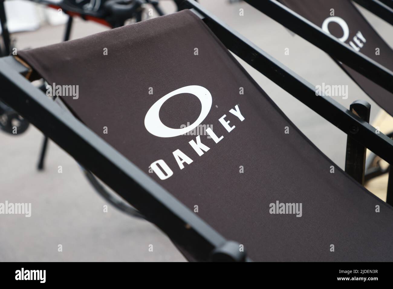 Oakley Ridestore Oakley store during the world’s largest recreational bike ride ...