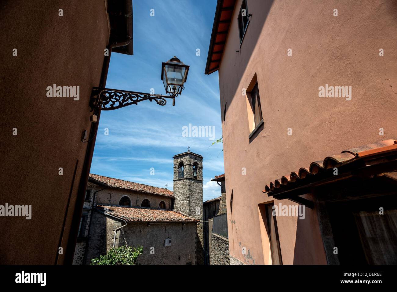 Tuscany, Italy The mountain village of Sillico Stock Photo Alamy