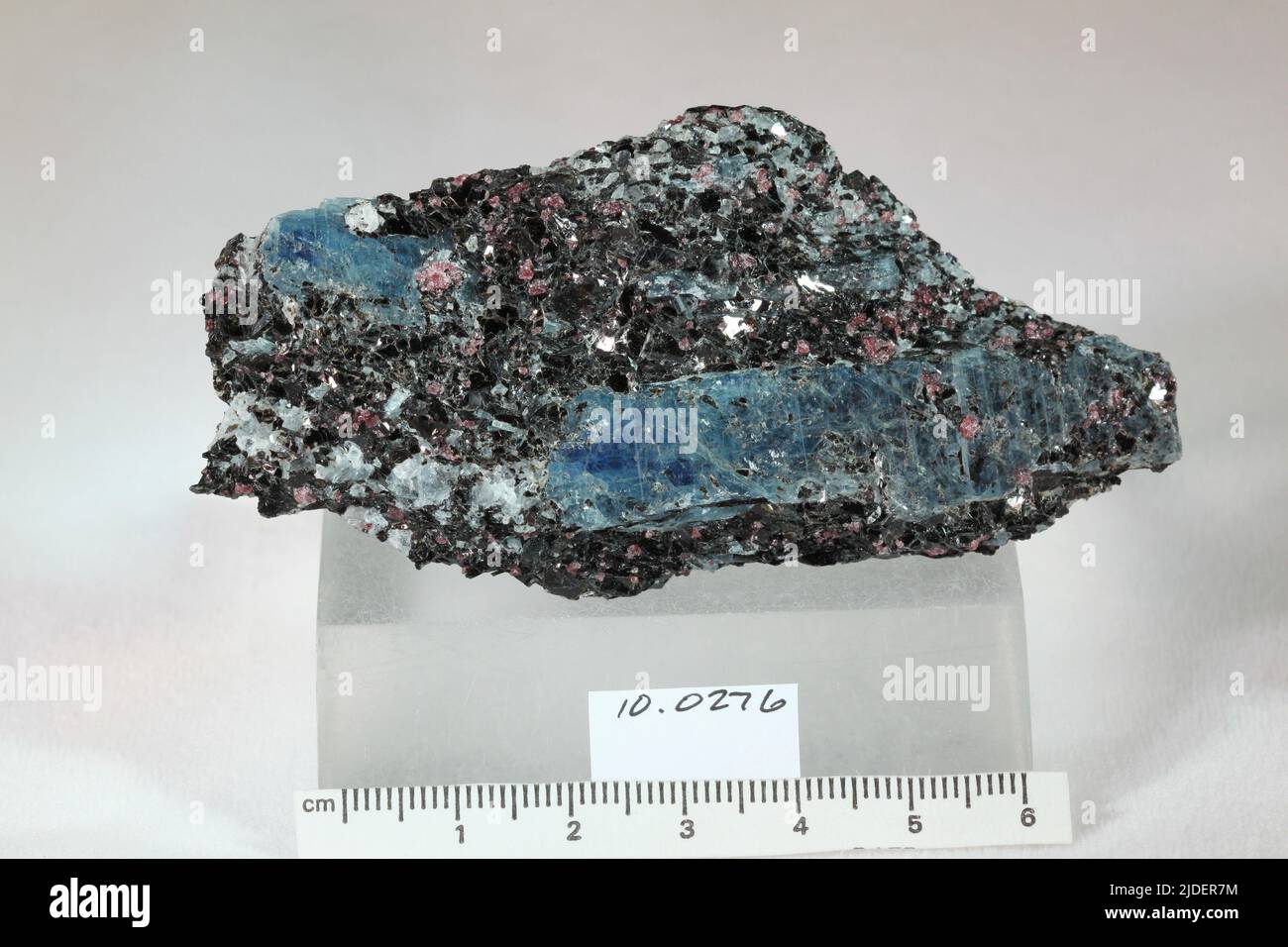 Kyanite. minerals. Asia; Russia; Murmanskaya Oblast; Kola Peninsula Stock Photo