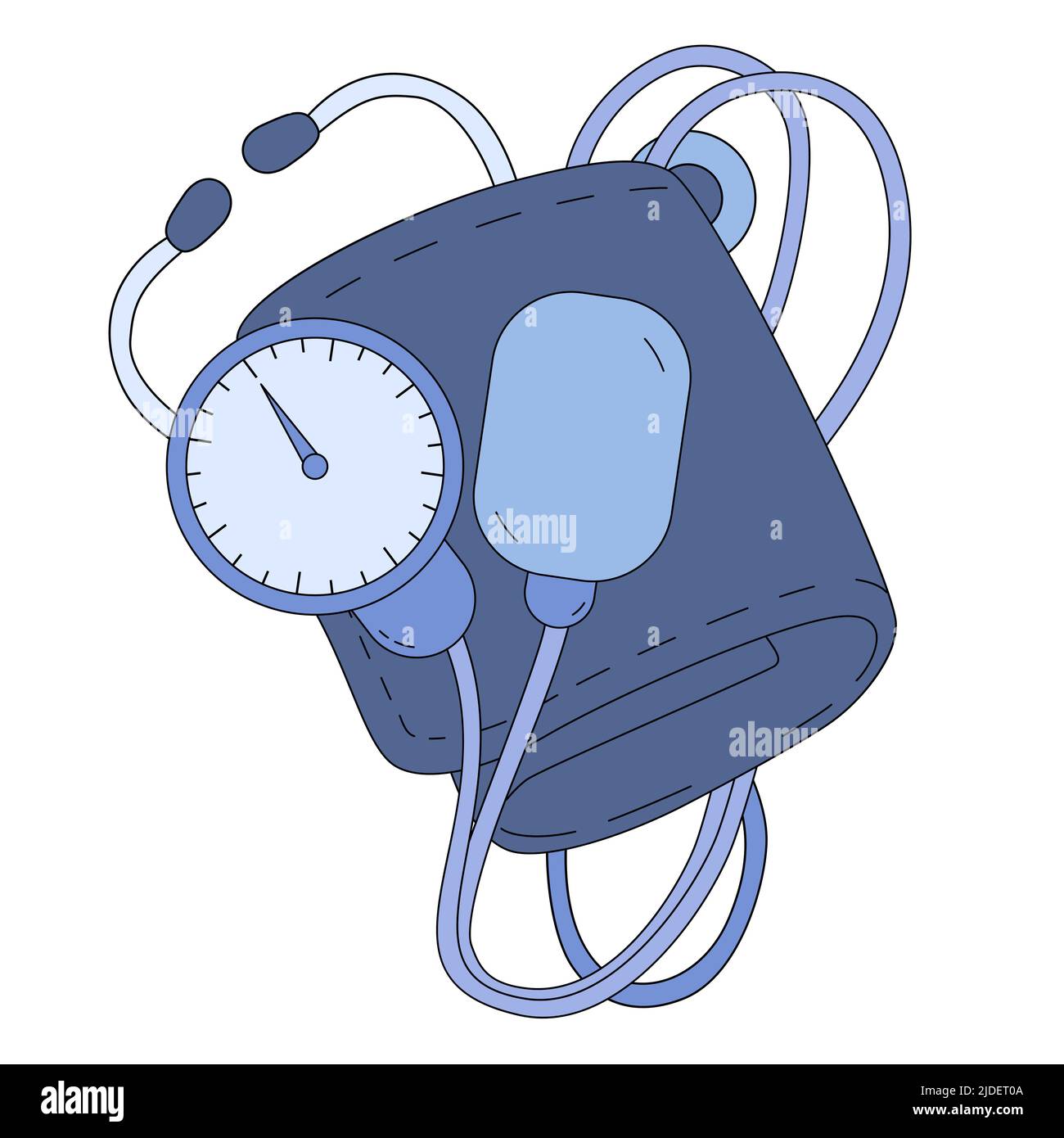 Blood pressure cuff cartoon hi-res stock photography and images - Alamy