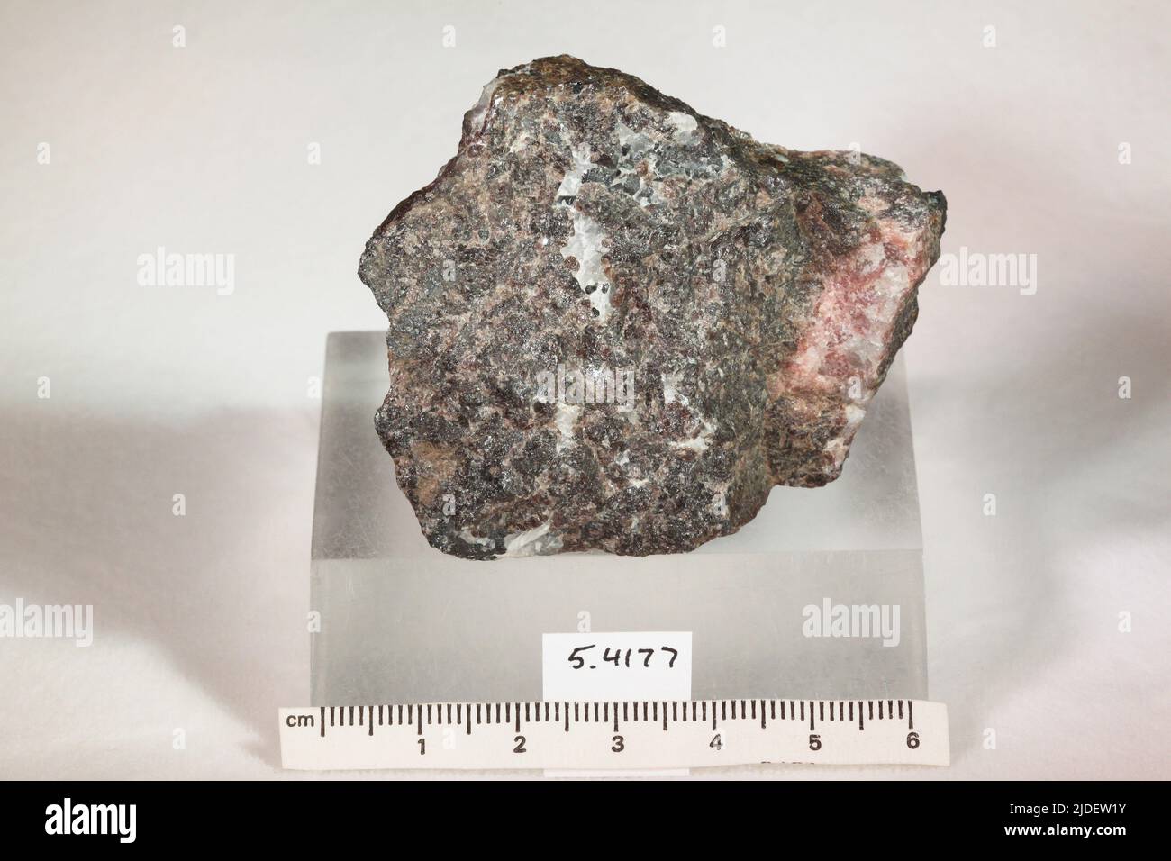 Langbanite. minerals. Europe; Sweden; Varmland Province; Langban Stock Photo