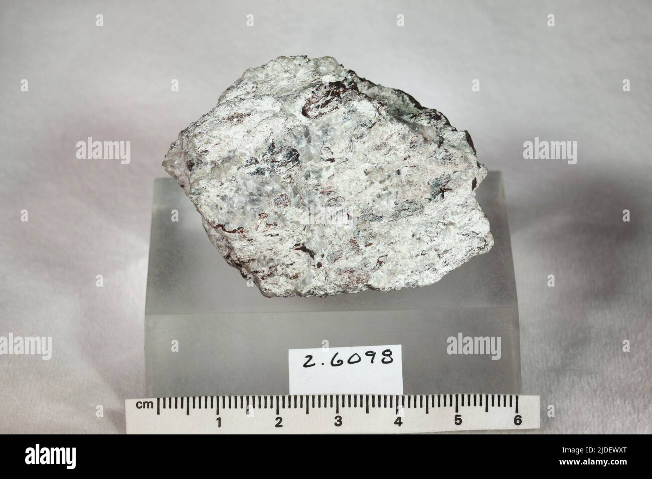 Nasonite. minerals. Europe; Sweden; Varmland Province; Langban Stock Photo