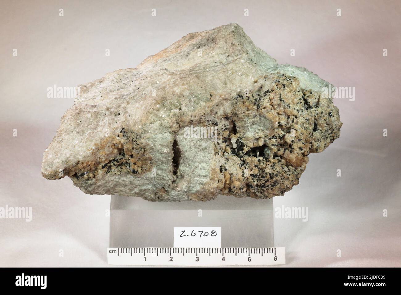 Humite. minerals. Europe; Italy; Campania Region; Mt. Vesuvius Stock ...