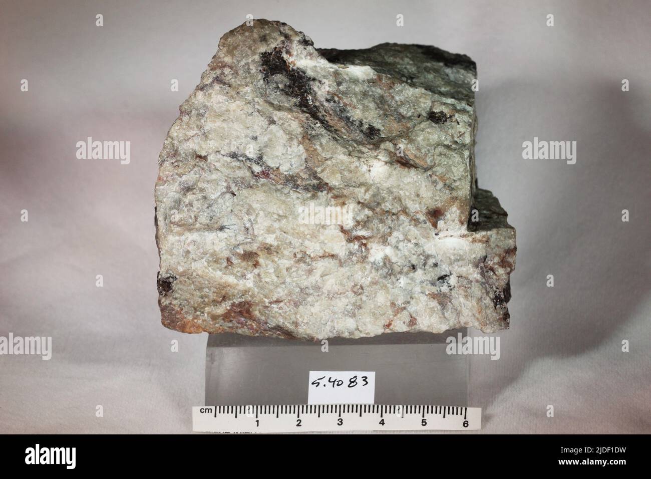 Barylite. minerals. Europe; Sweden; Varmland Province; Langban Stock Photo
