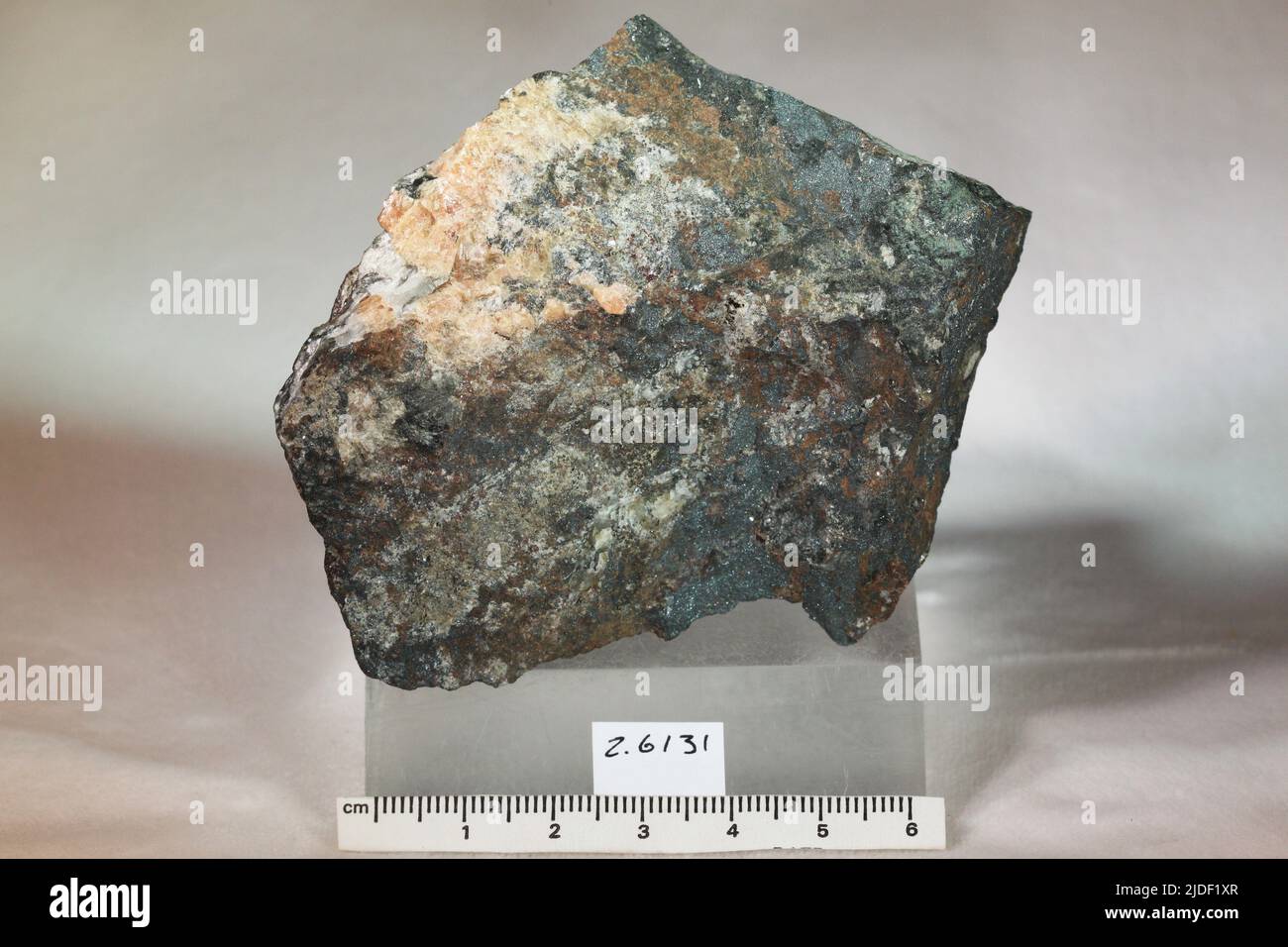 Trimerite. minerals. Europe; Sweden; Varmland Province; Langban Stock Photo