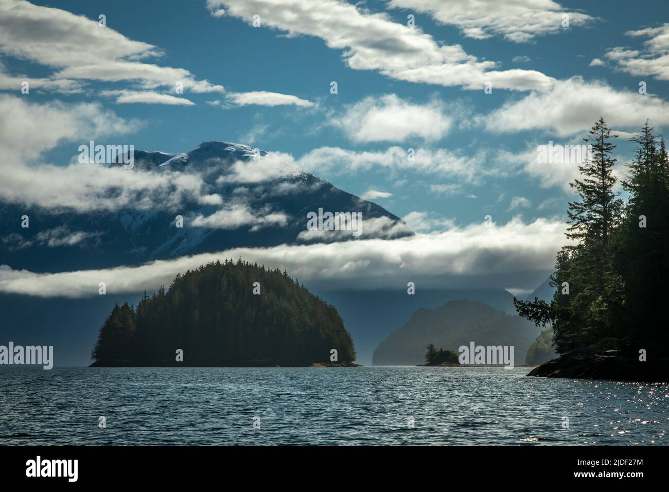 Knight Inlet Landscapes and Seascapes Stock Photo - Alamy