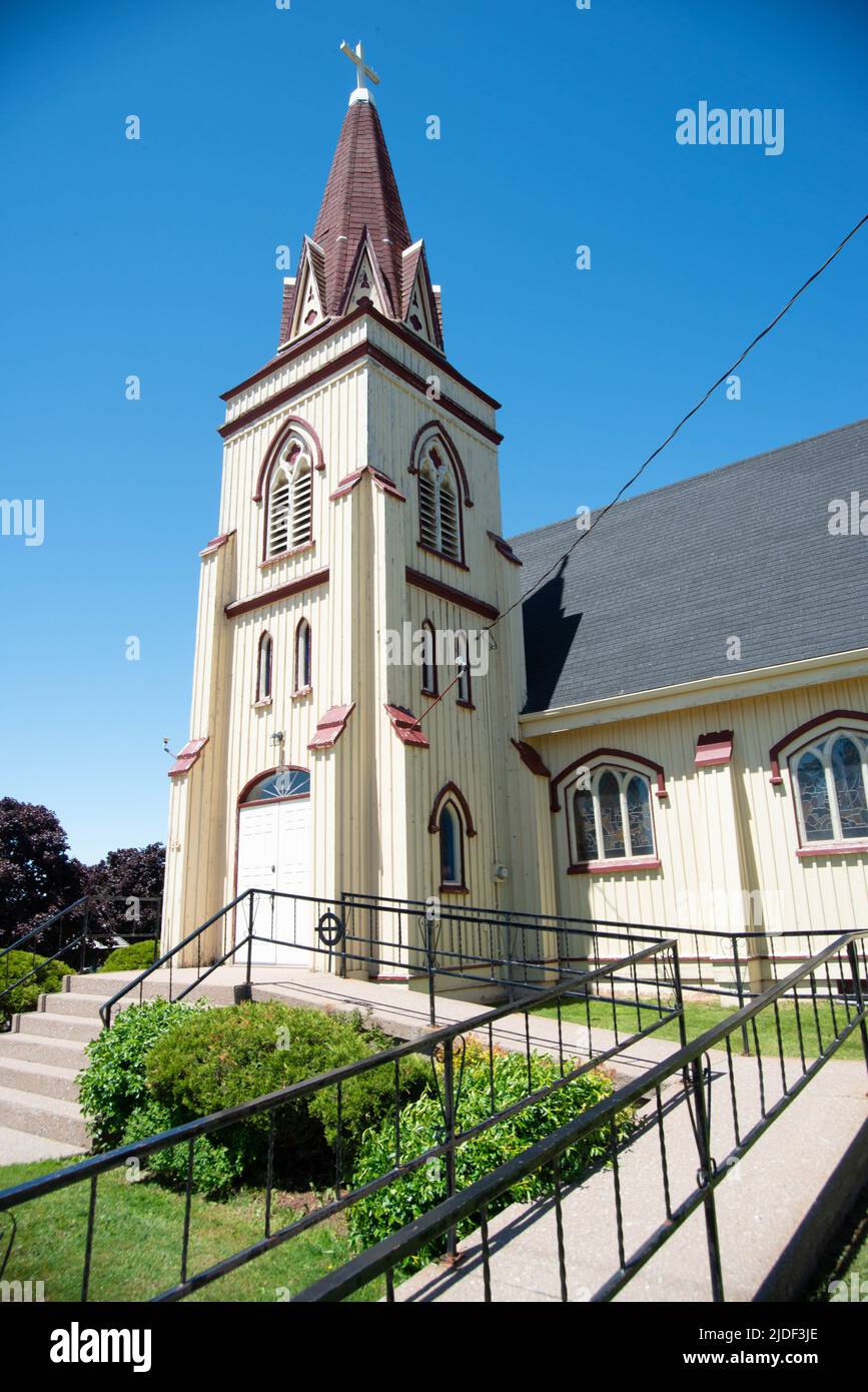 St. Marks Anglican Church on the North Shore of PEI Stock Photo Alamy