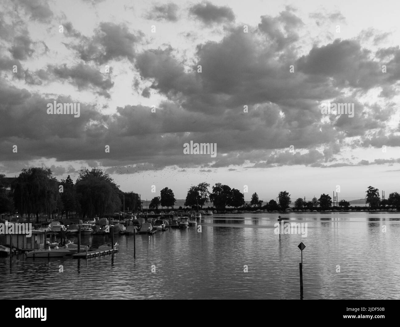 Lindau at the lake constance in germany Stock Photo Alamy