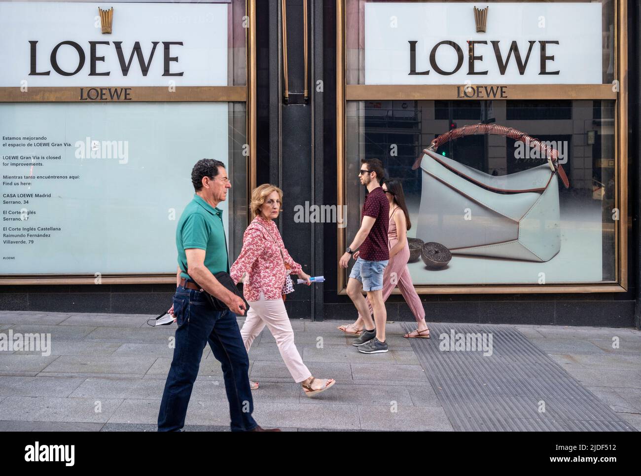 LOEWE fashion brand logo editorial photo. Image of group - 113947451