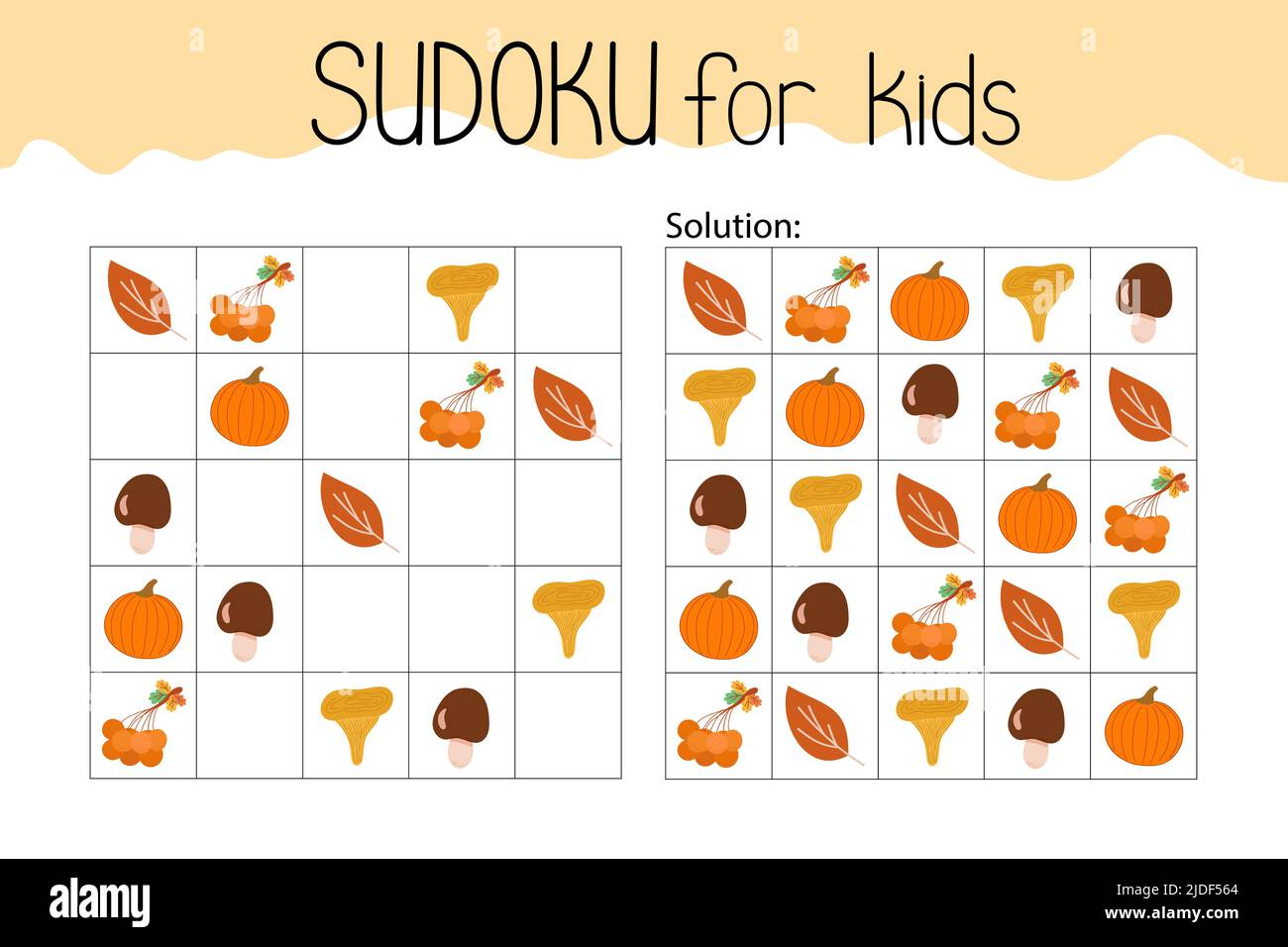 Gioco Sudoku per bambini con immagini. Scheda attività Logic Kids. Colorati  animali carini. Tessera educativa per bambini. Poster matematico per bambini.  Scuola Immagine e Vettoriale - Alamy