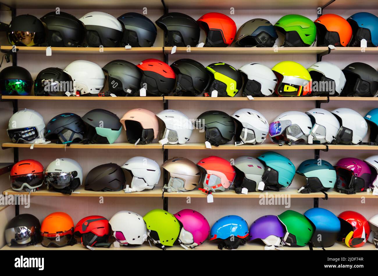 snowboard and ski helmets Stock Photo Alamy