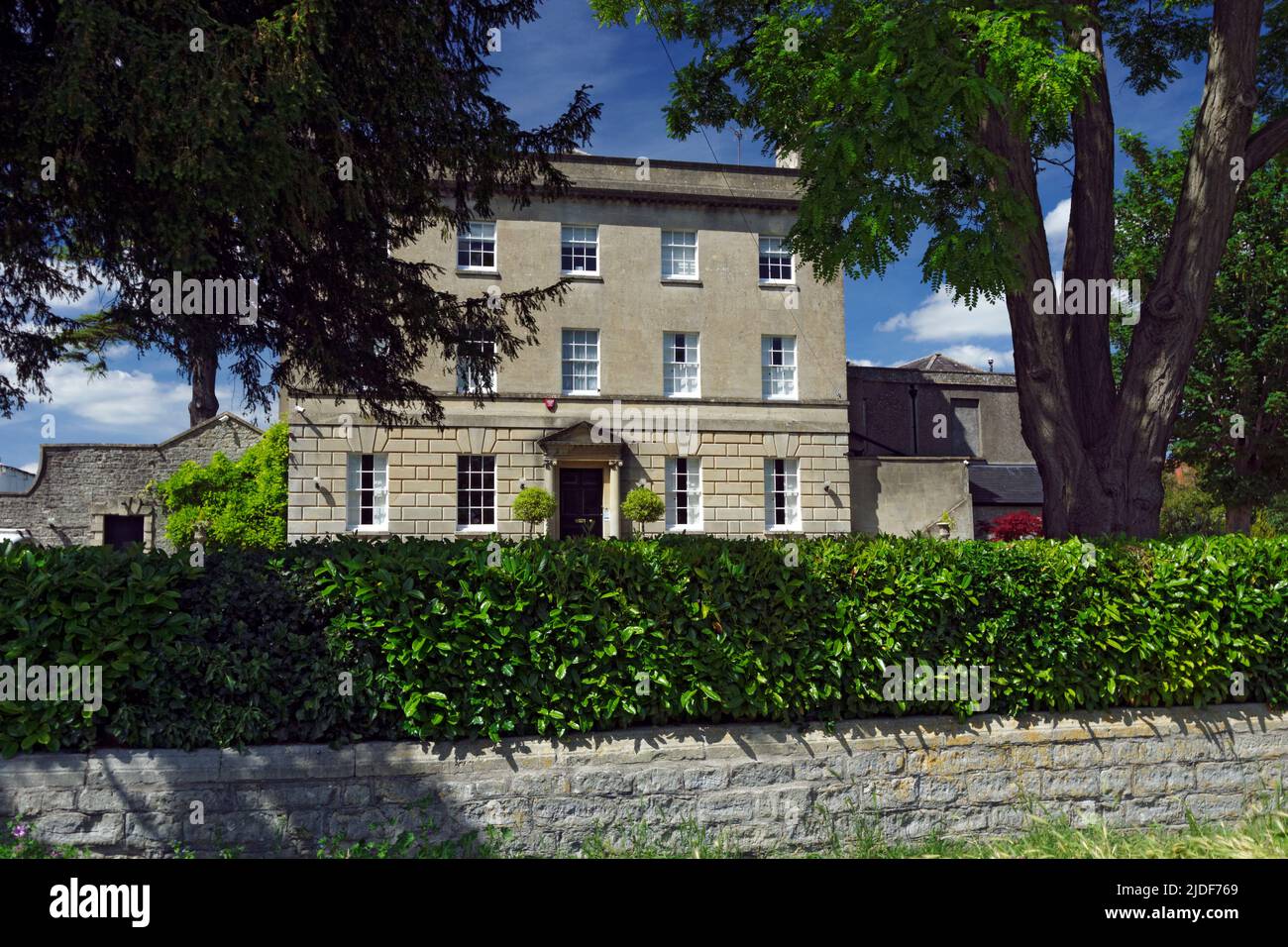 Saltford House, High Street, Saltford near Bath, Somerset Stock Photo