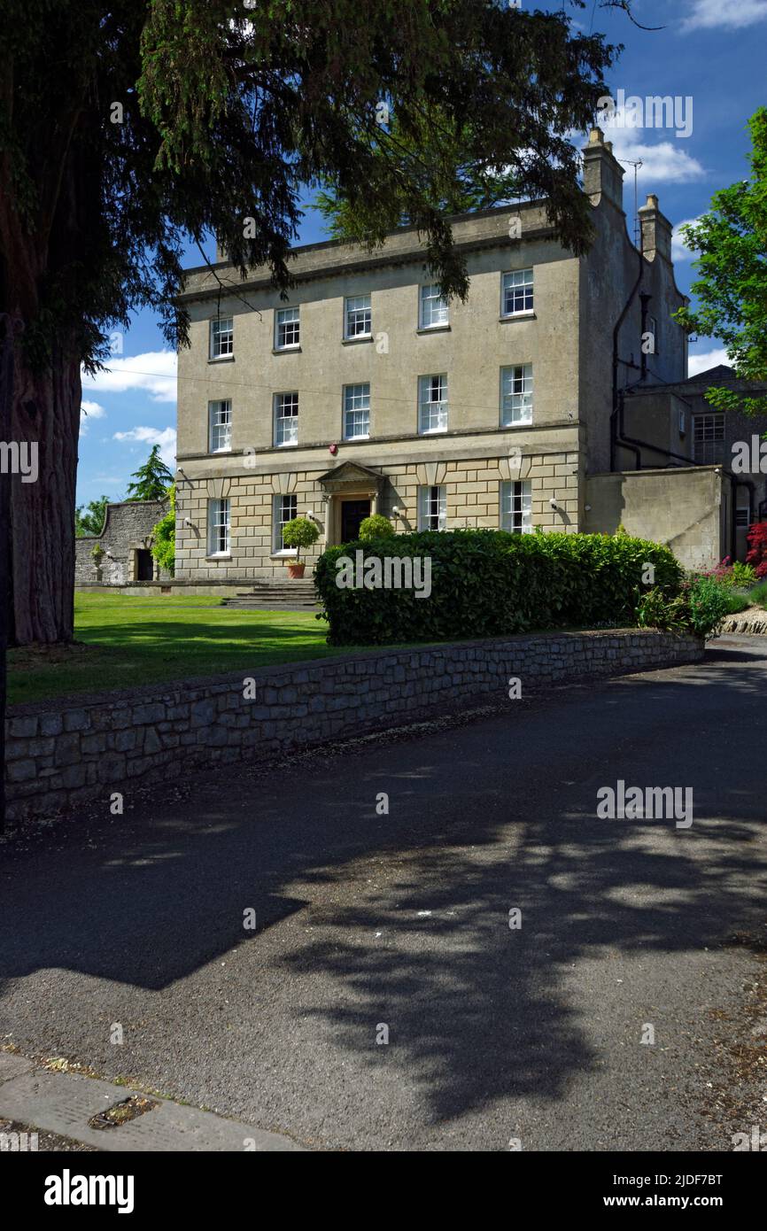 Saltford House, High Street, Saltford near Bath, Somerset Stock Photo