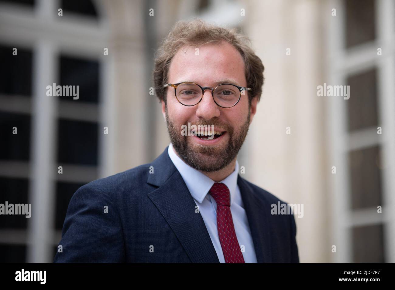 Deputy for La Republique en Marche (LREM) Antoine Armand poses at the
