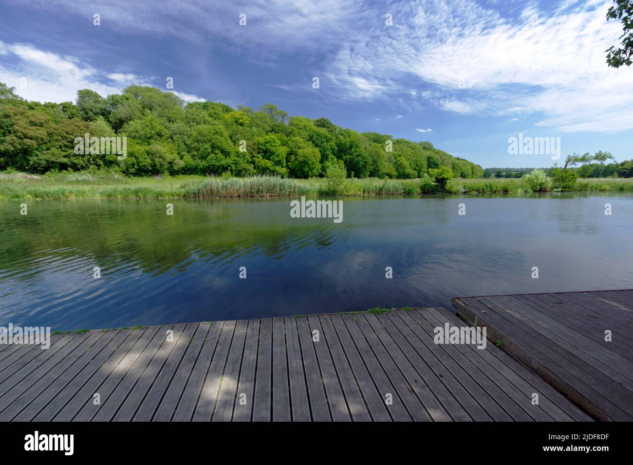 River Avon at Saltford near Bath, Somerset Stock Photo Alamy