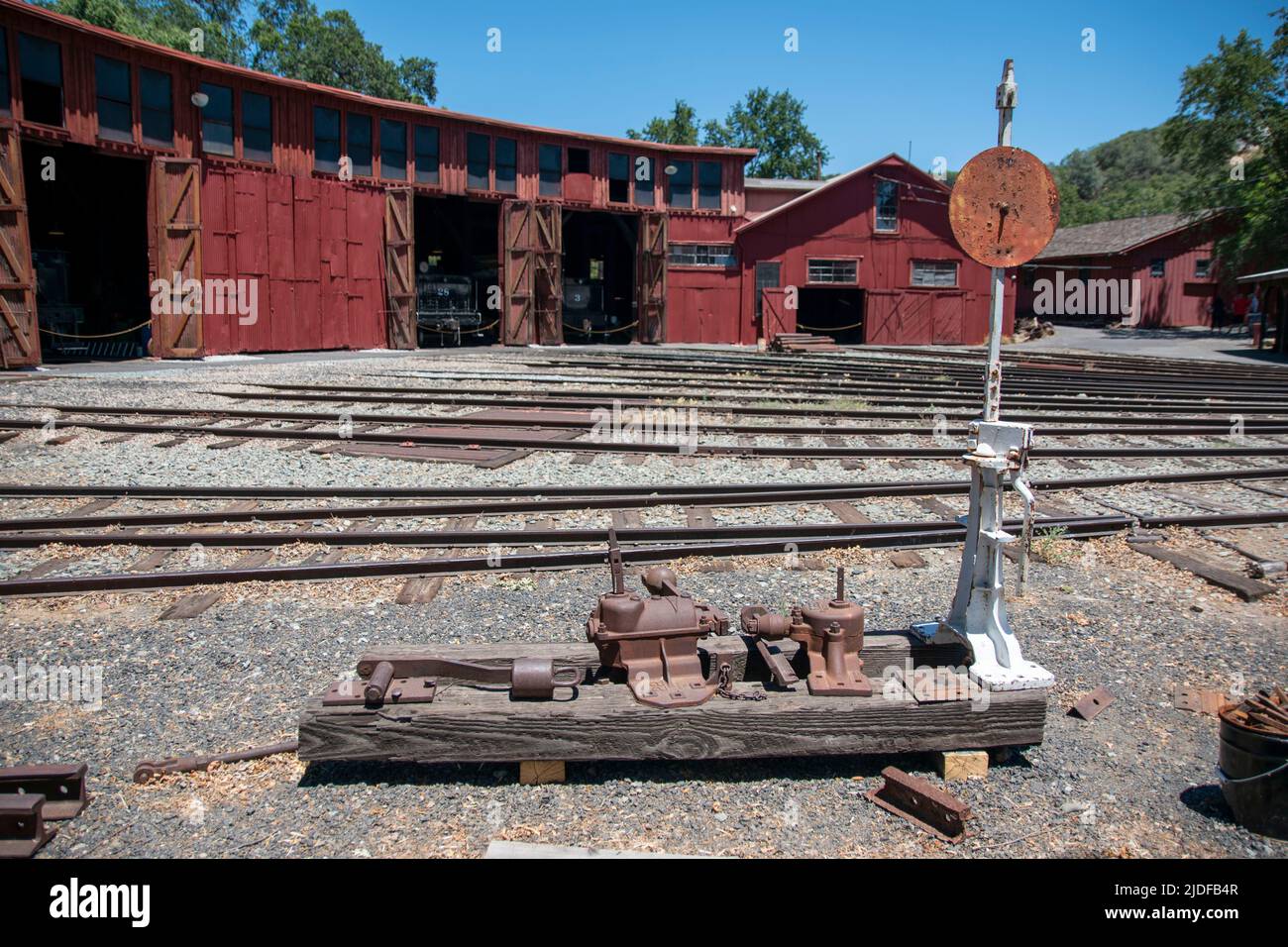 Railtown 1897 State Park showcases functioning trains for tourists in