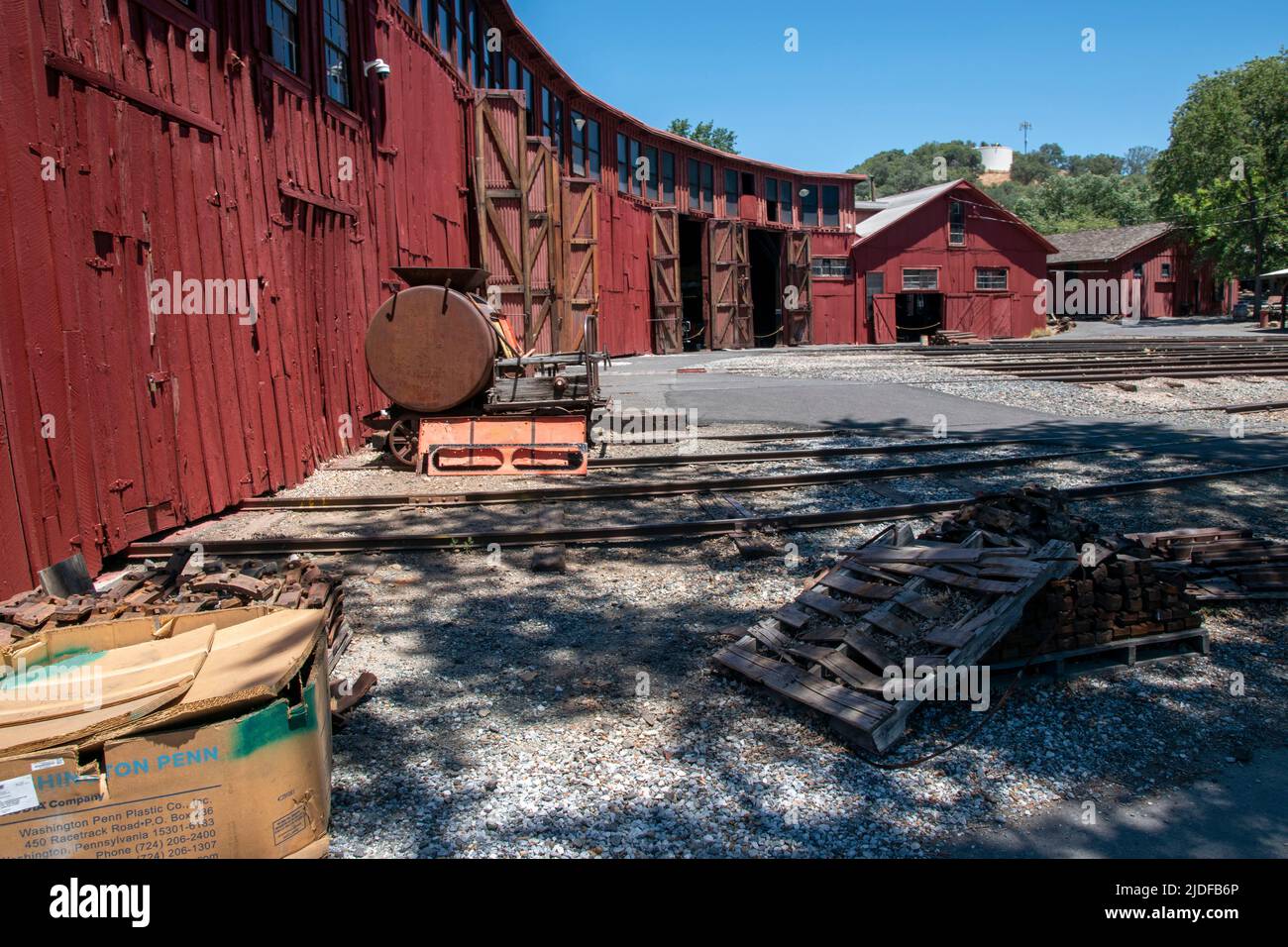 Railtown 1897 State Park showcases functioning trains for tourists in