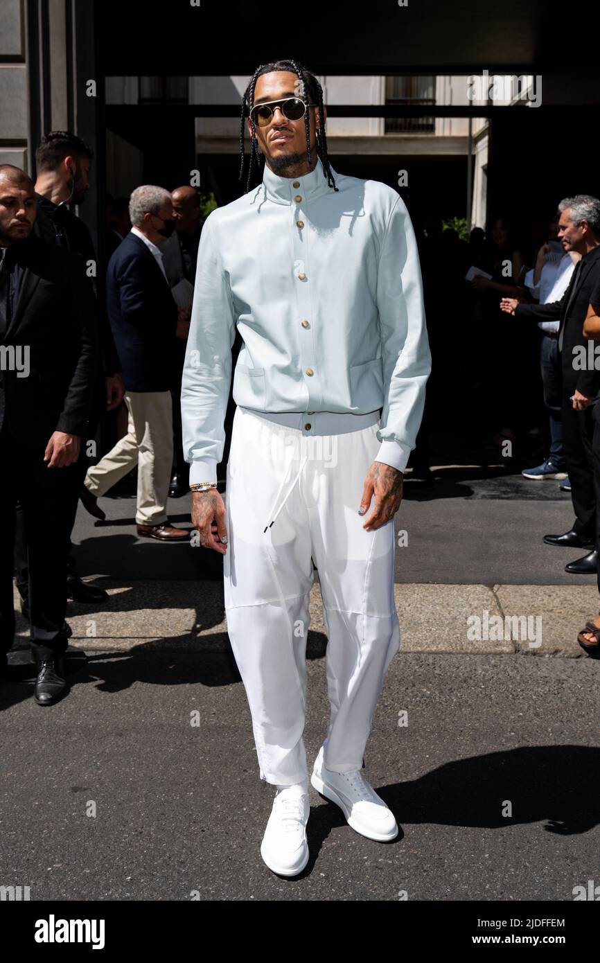 jordan clarkson in 2023  Streetwear outfit, Stylish mens outfits