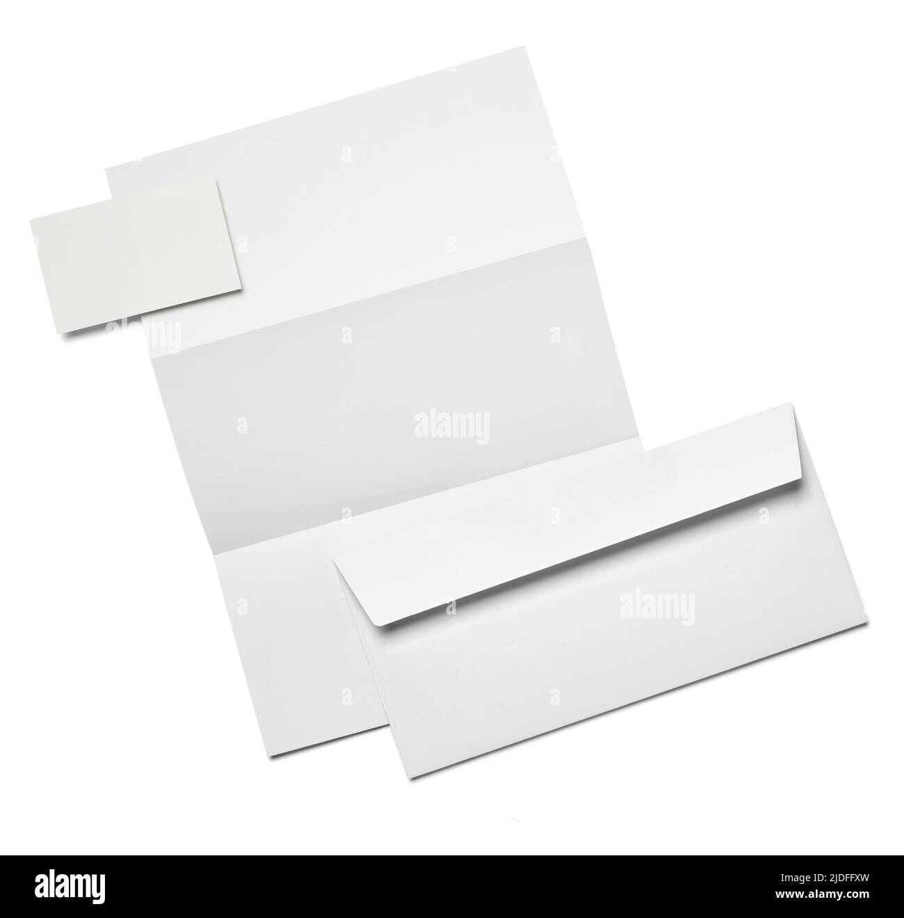envelope letter card paper template business Stock Photo Alamy