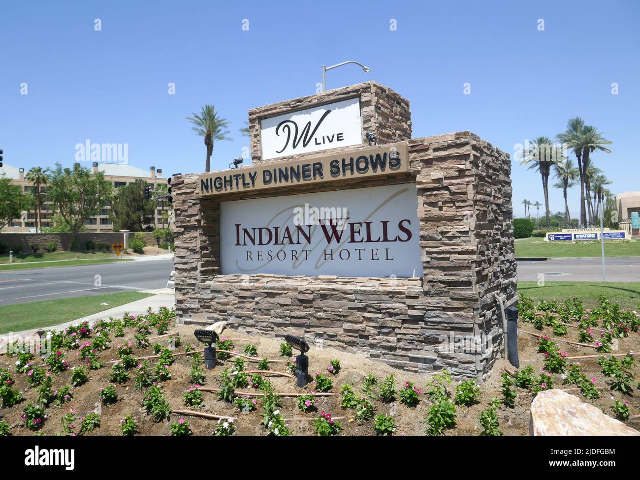 Indian Wells, California, USA 11th June 2022 A general view of