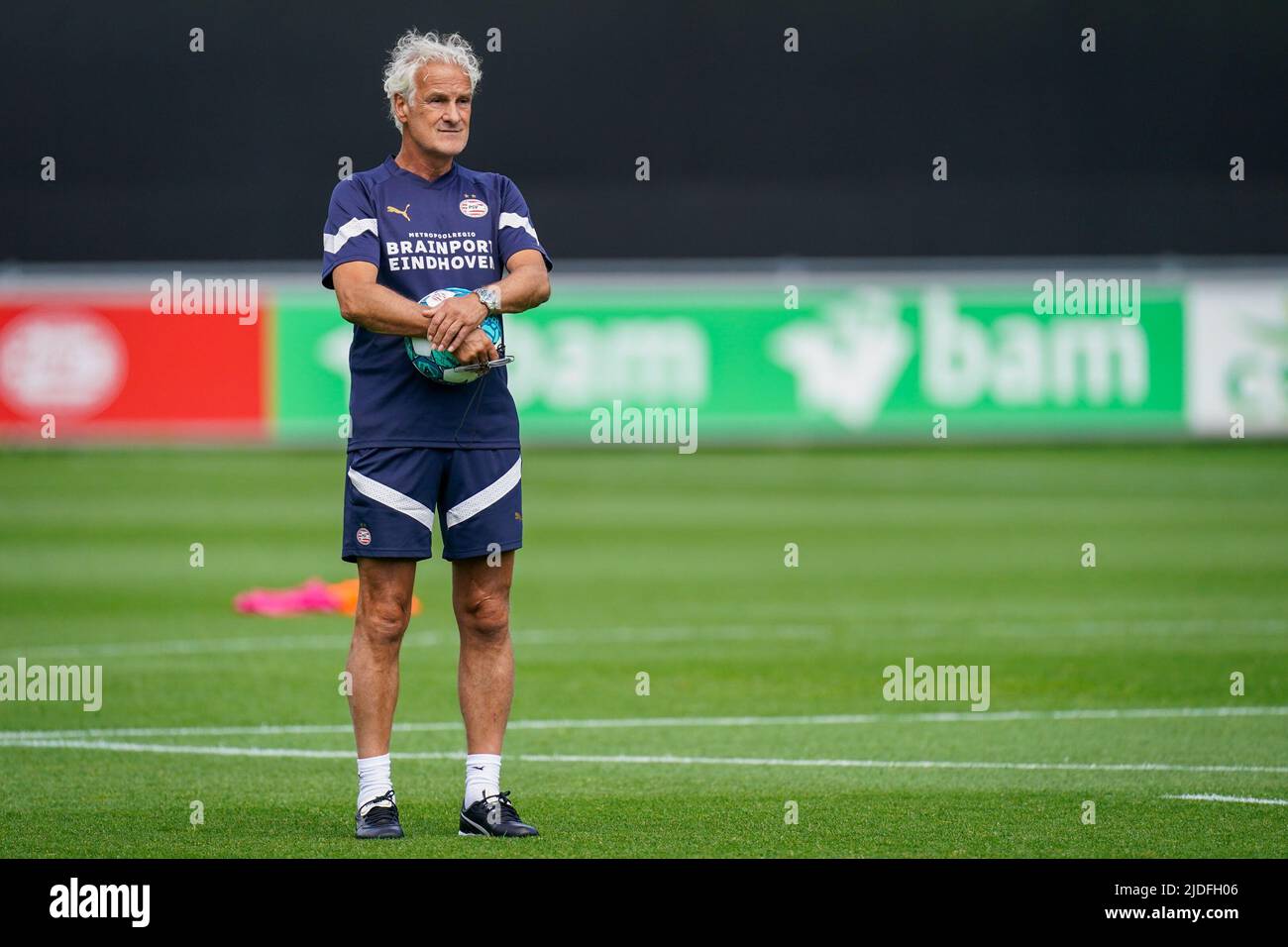EINDHOVEN, NETHERLANDS - JUNE 20: Assistant coach Fred Rutten of PSV ...
