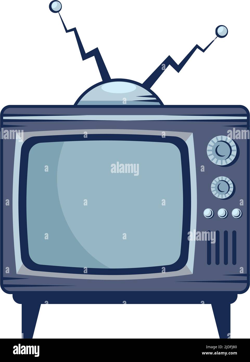 tv retro style Stock Vector Image & Art - Alamy