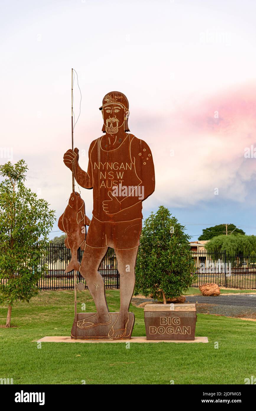 The Big Bogan statue in Nyngan, New South Wales Stock Photo Alamy