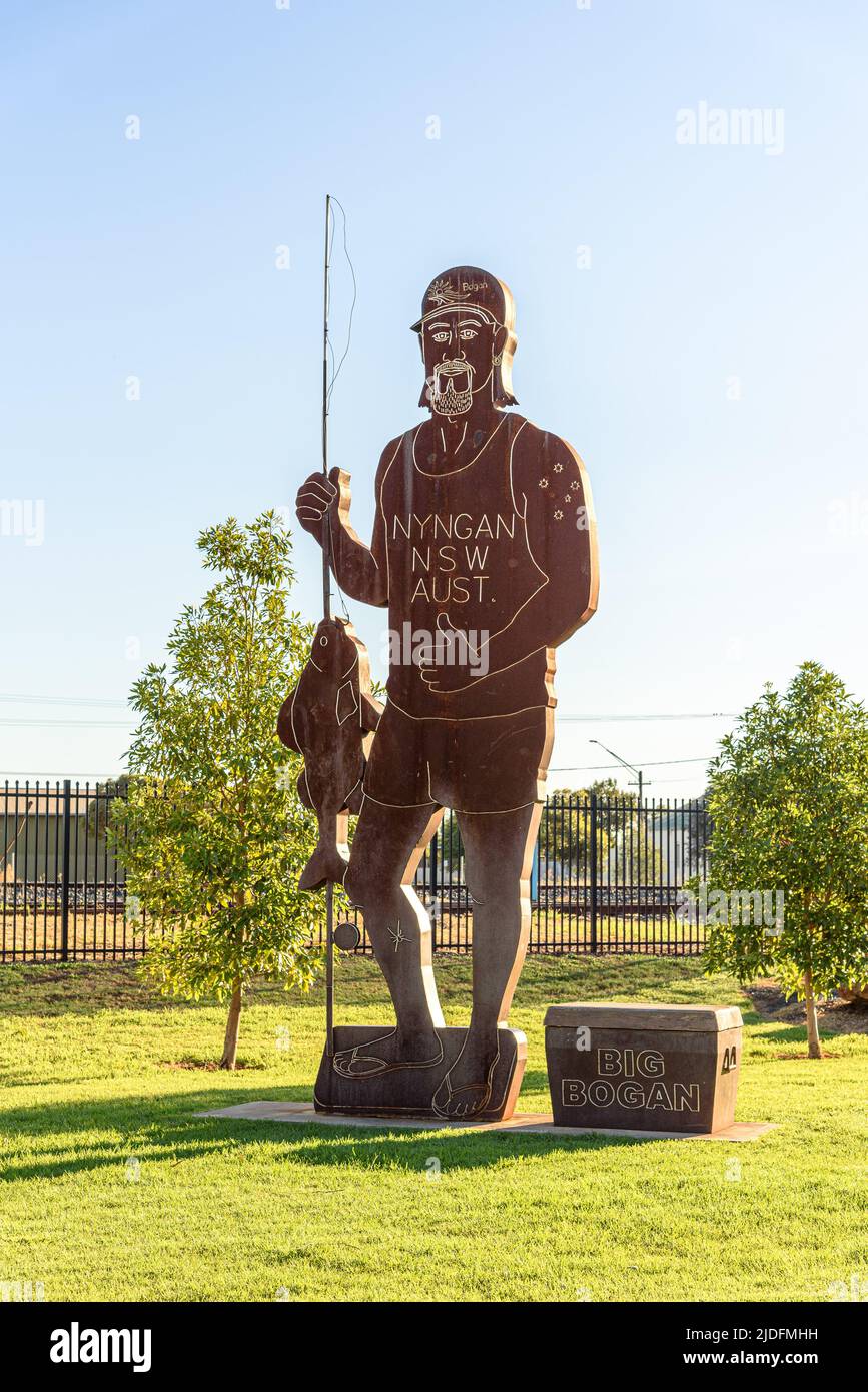 The Big Bogan statue in Nyngan, New South Wales Stock Photo Alamy