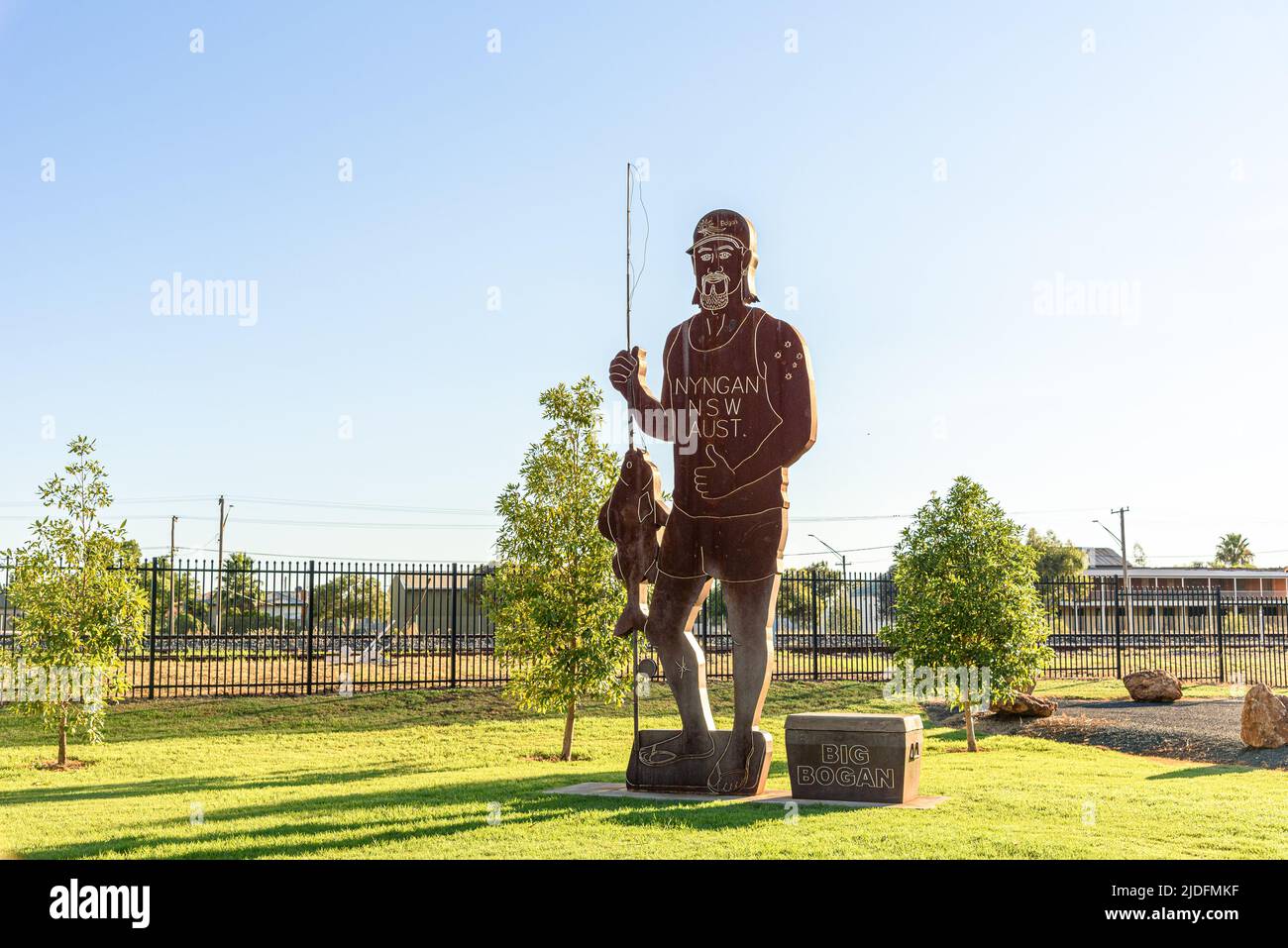 The Big Bogan statue in Nyngan, New South Wales Stock Photo Alamy