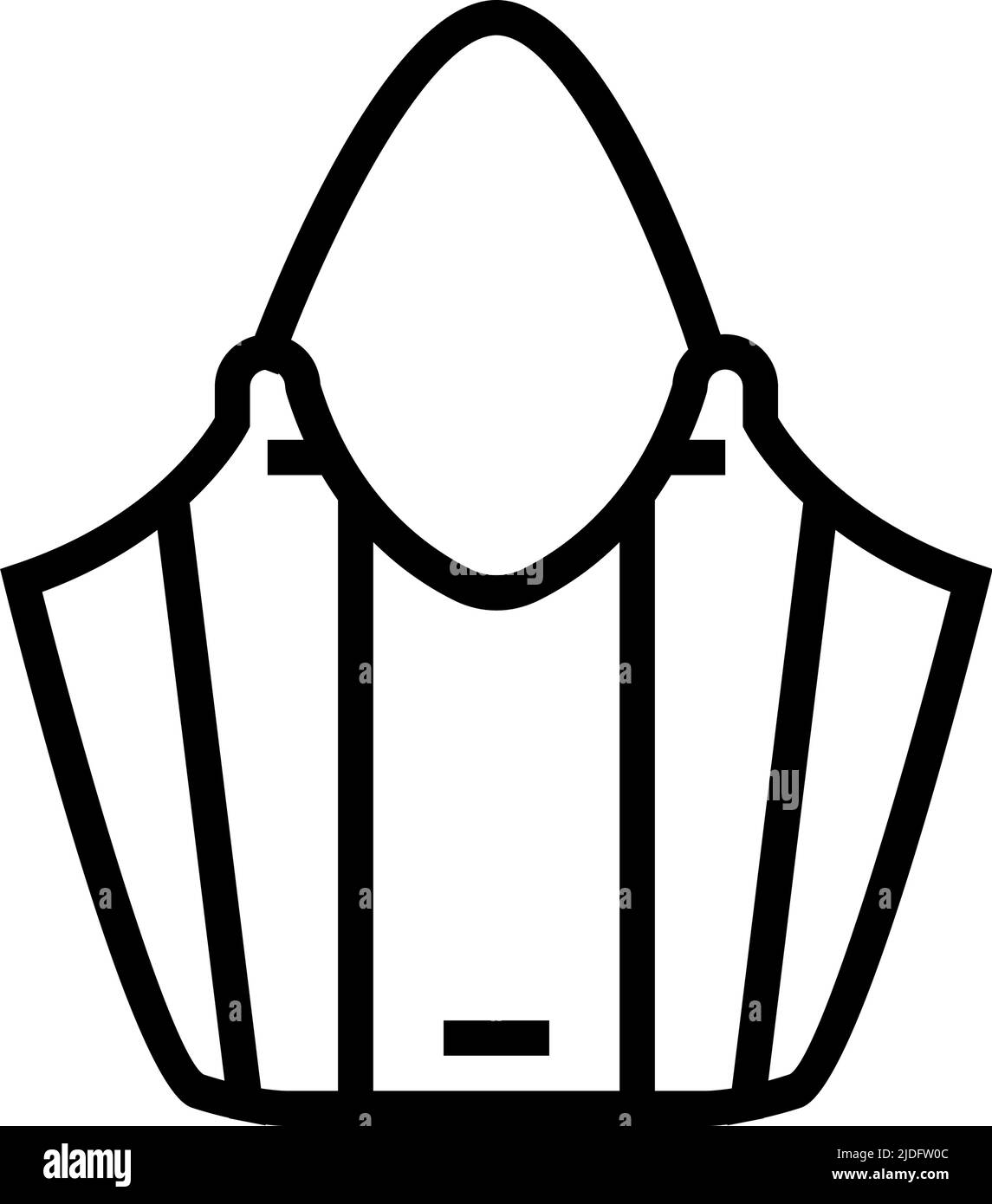 eco bag line icon vector illustration Stock Vector Image & Art - Alamy