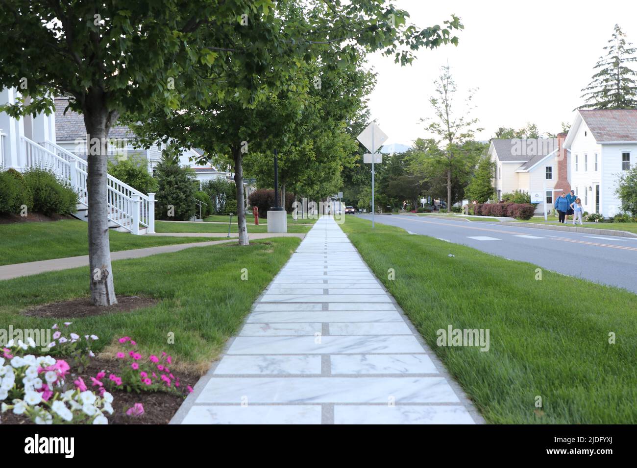 Worlds longest marble sidewalk hires stock photography and images Alamy