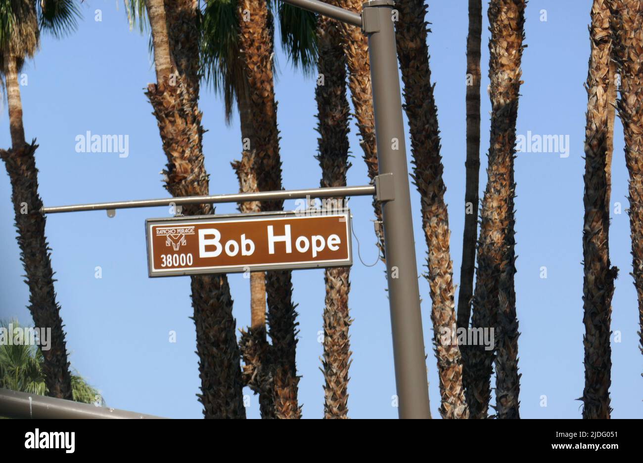 Palm Springs, California, USA 11th June 2022 A general view of atmosphere of Bob Hope Drive on June 11, 2022 in Palm Springs, California, USA. Photo by Barry King/Alamy Stock Photo Stock Photo