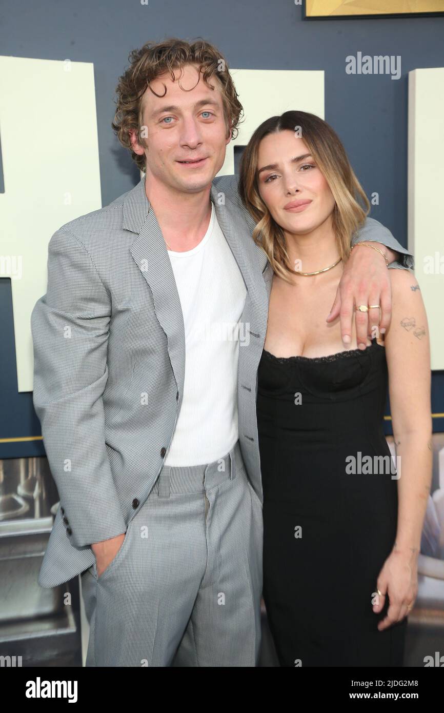 Los Angeles, Ca. 20th June, 2022. Jeremy Allen White and Addison Timlin at the premier of FX's The Bear at Goya Studios in Los Angeles, California on June 20, 2022. Credit: Faye Sadou/Media Punch/Alamy Live News Stock Photo