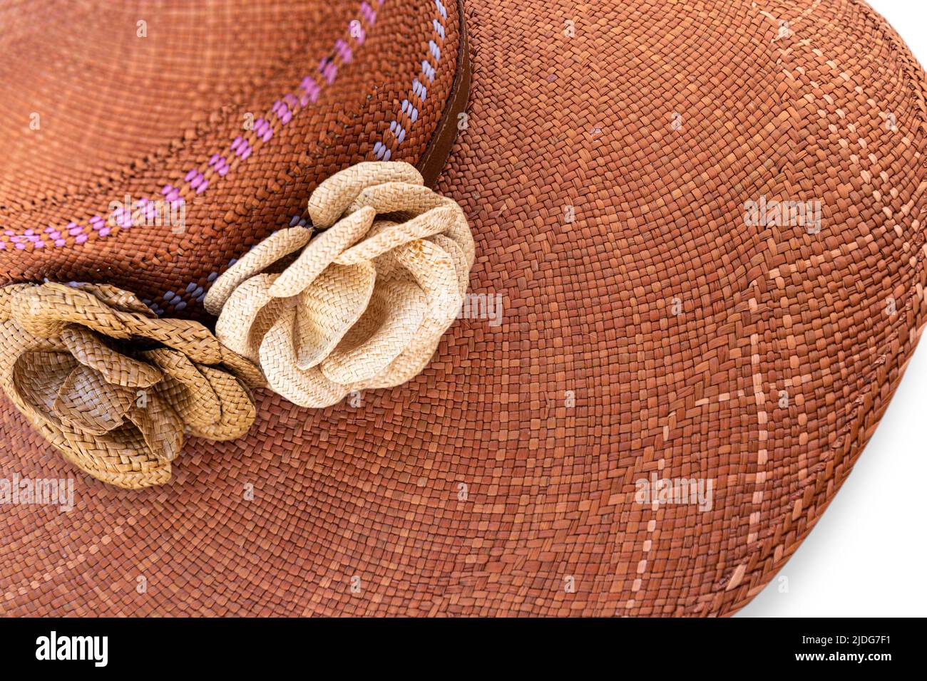 Sombrero De Panamá Del Ecuadorian De La Mujer O Straw Hats Que Teje,  Ecuador Imagen de archivo editorial - Imagen de cultural, handmade:  142988394