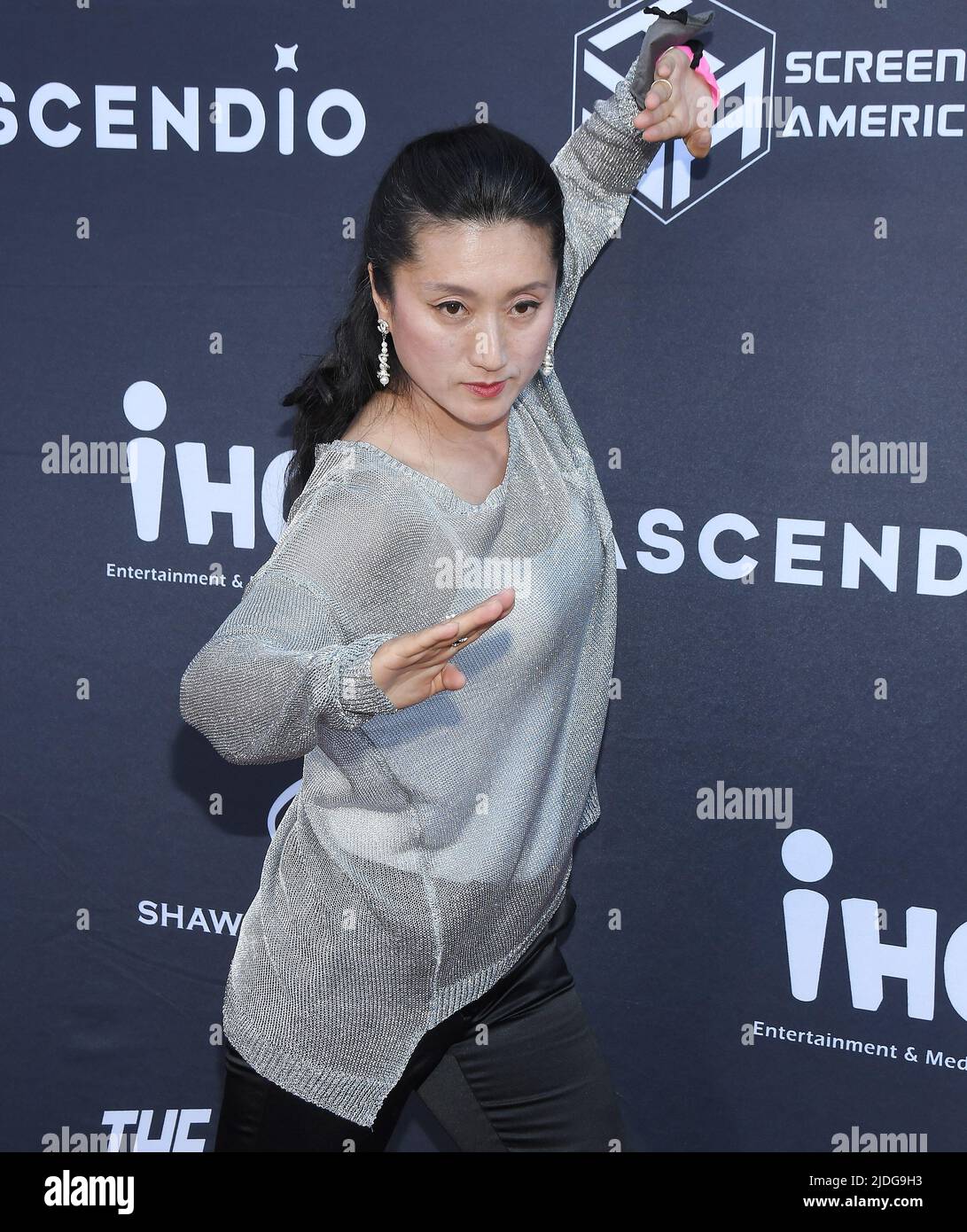 Los Angeles, USA. 20th June, 2022. Li Jing arrives at THE KILLER Los Angeles Premiere held at