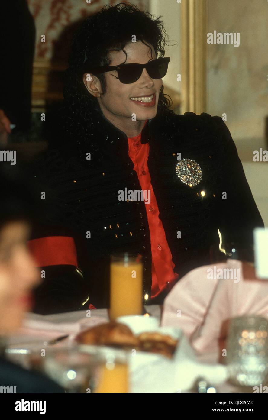 Michael Jackson photographed in 1990 Credit: Jeffrey Mayer / Rock