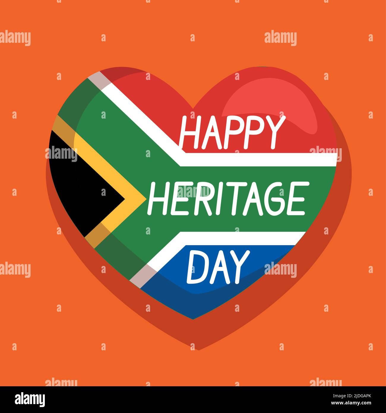 happy heritage day lettering in heart Stock Vector Image & Art - Alamy